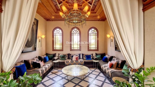 Villa for sale on a beautiful estate 30 minutes from the centre of Marrakech - Emile Garcin Maroc - Image 6