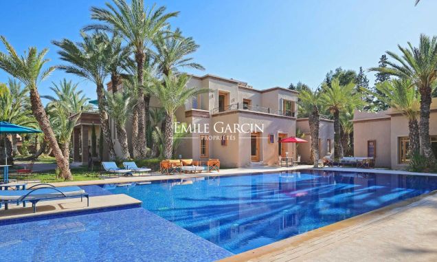 Exceptional property for sale in the Palmeraie district of Marrakech - Emile Garcin Maroc - Image 1