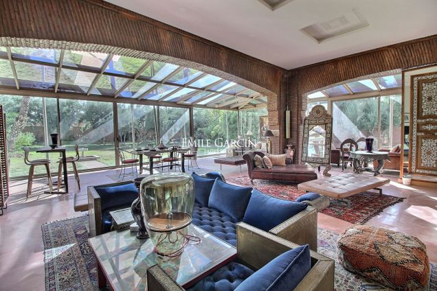 Exceptional property for sale in the Palmeraie district of Marrakech - Emile Garcin Maroc - Image 4