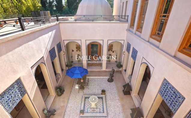Exceptional property for sale in the Palmeraie district of Marrakech - Emile Garcin Maroc - Image 6