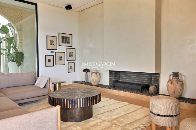 Recently constructed villa for sale close to the main golf courses of Marrakech - Emile Garcin Maroc - Image 3