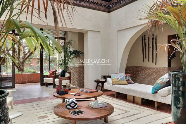Property for sale in the Palmeraie district of Marrakech - Emile Garcin Maroc - Image 4