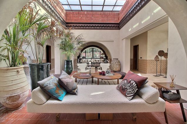 Property for sale in the Palmeraie district of Marrakech - Emile Garcin Maroc - Image 7