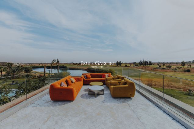 Unique designer house on a golf resort  to rent in Marrakech - Emile Garcin Maroc - Image 12