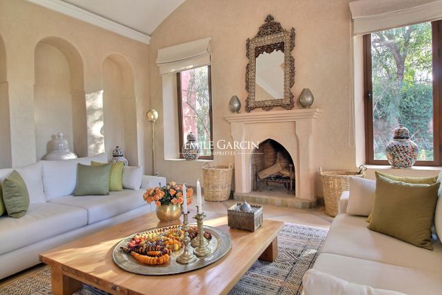 Handsome Moroccan-inspired villa to rent near Marrakech - Emile Garcin Maroc - Image 2