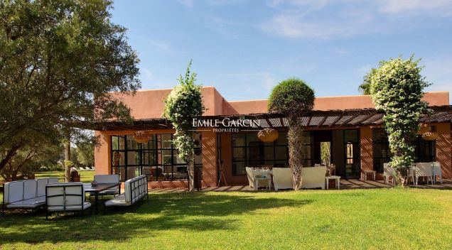 Beldi chic villa to rent close to the Royal Palm and Samanah golf clubs - Emile Garcin Maroc - Image 7