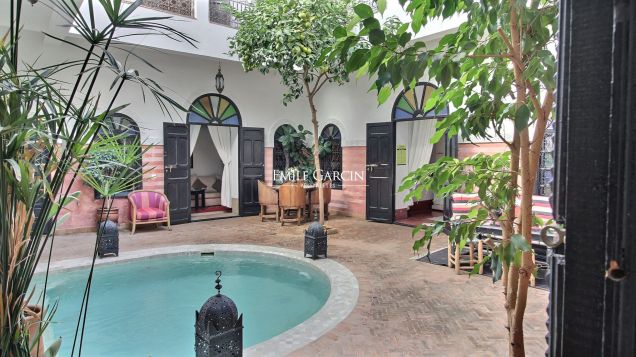 Riad to rent less than 5 minutes from the Place Jemaa El Fnaa - Emile Garcin Maroc - Image 4