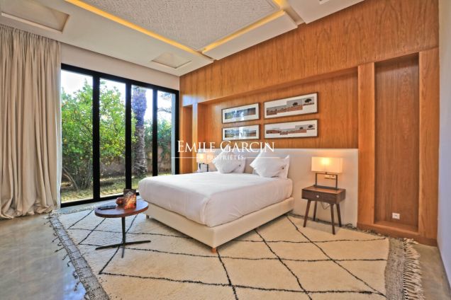 Contemporary villa to rent in the Palmeraie district of Marrakech - Emile Garcin Maroc - Image 6