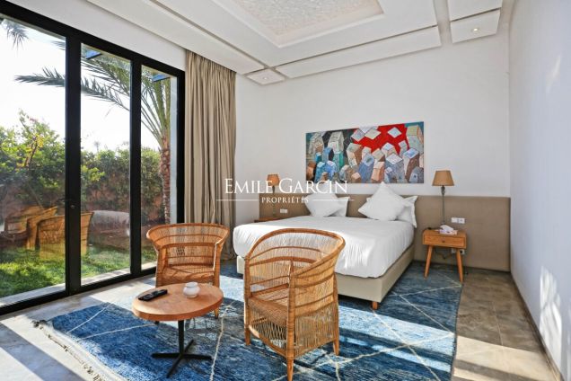 Contemporary villa to rent in the Palmeraie district of Marrakech - Emile Garcin Maroc - Image 7