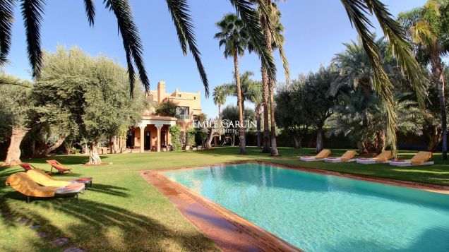 Traditional house to rent on Amelkis in Marrakech - Emile Garcin Maroc - Image 1