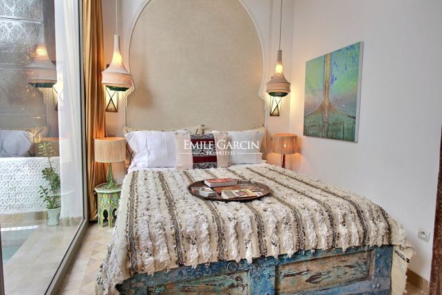 MAGNIFICENT RIAD TO RENT IN THE MEDINA OF MARRAKECH - Emile Garcin Maroc - Image 8