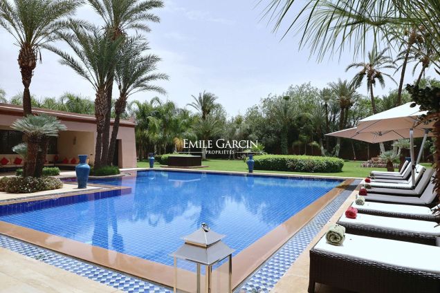Magnificent property to rent in the Palmeraie district of Marrakech - Emile Garcin Maroc - Image 18