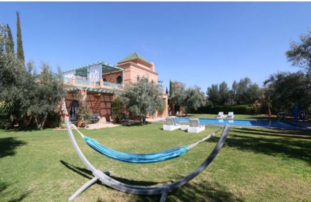 House tucked away among lush gardens in the Palmeraie district of Marrakech - Emile Garcin Maroc - Image 14