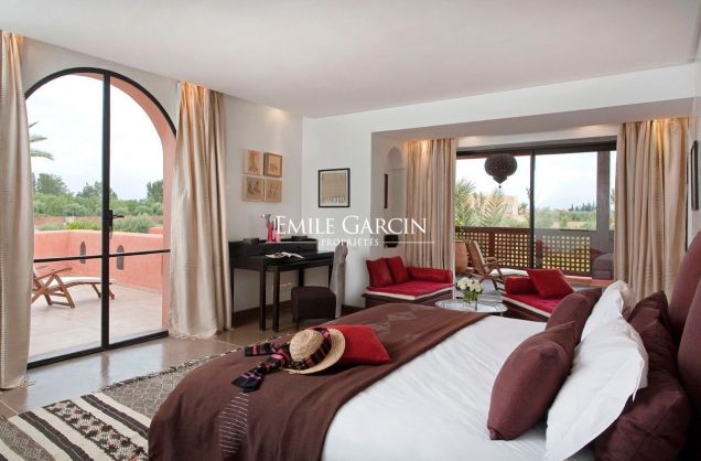 Property to rent 10 minutes from Jemaa El Fna - views of the Atlas Marrakech - Emile Garcin Maroc - Image 5