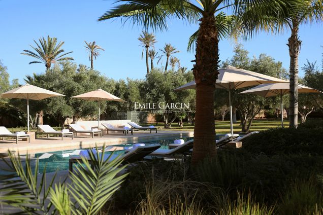 Exclusive house to rent in the Palmeraie district of Marrakesh - Emile Garcin Maroc - Image 2