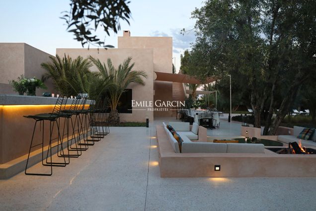 Exclusive house to rent in the Palmeraie district of Marrakesh - Emile Garcin Maroc - Image 4