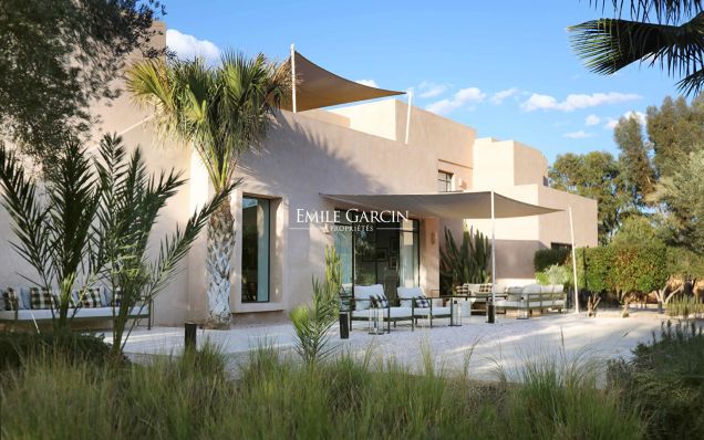 Exclusive house to rent in the Palmeraie district of Marrakesh - Emile Garcin Maroc - Image 9