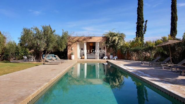 For rent luxury property in the heart of the palm grove of Marrakech - Emile Garcin Maroc - Image 9