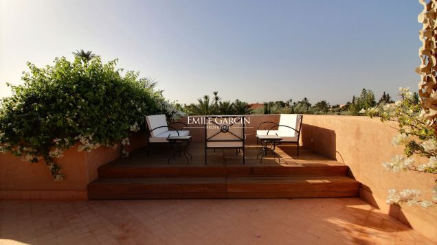 Marrakesh: magnificent villa located in La Palmeraie - Emile Garcin Maroc - Image 9