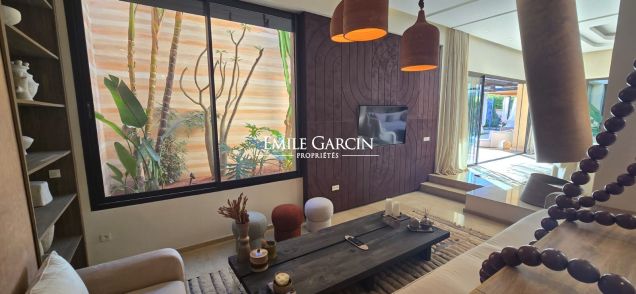 Villa for sale in a private community on the Route d'Amizmiz in Marrakech - Emile Garcin Maroc - Image 5
