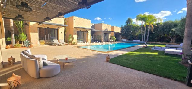 Villa for sale in a private community on the Route d'Amizmiz in Marrakech - Emile Garcin Maroc - Image 14