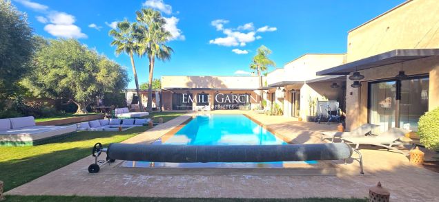Villa for sale in a private community on the Route d'Amizmiz in Marrakech - Emile Garcin Maroc - Image 15