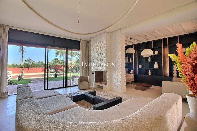 Villa on the Amelkis golf resort for sale in Marrakech - Emile Garcin Maroc - Image 1