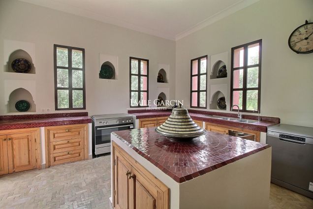 For sale - Beautiful villa - Marrakech - Route d'Amizmiz - Emile Garcin Maroc - Image 5