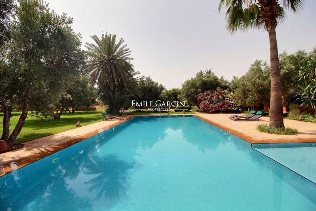 For sale - Beautiful villa - Marrakech - Route d'Amizmiz - Emile Garcin Maroc - Image 8