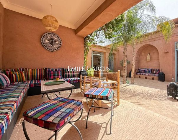 For sale - Marrakech - Single-level villa - Route de Ouarzazate - Emile Garcin Maroc - Image 4