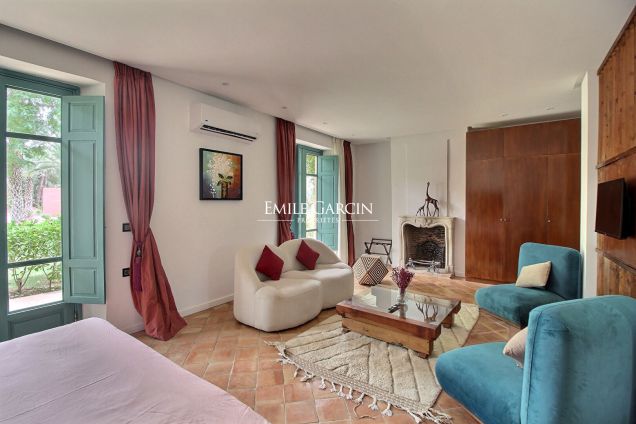 To rent - Exceptional villa - Marrakech - Heart of the Palmeraie district - Emile Garcin Maroc - Image 11