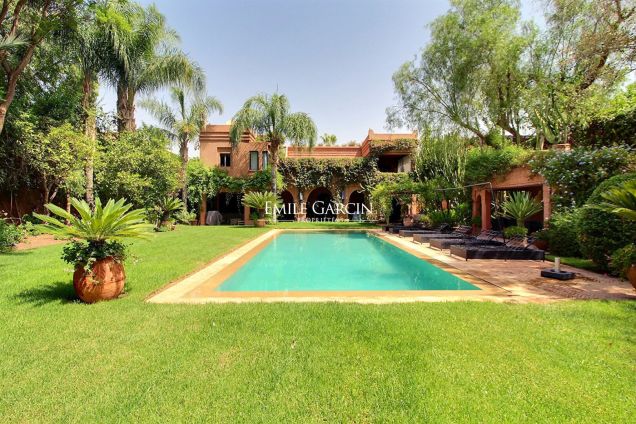 For sale - Marrakech - Magnificent villa - Amelkis golf course - Emile Garcin Maroc - Image 1