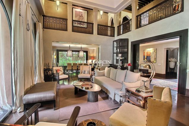 For sale - Marrakech - Magnificent villa - Amelkis golf course - Emile Garcin Maroc - Image 3