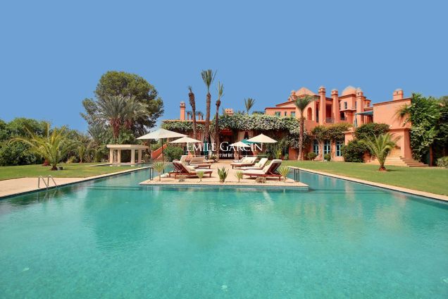 To rent - Exceptional villa - Marrakech - Heart of the Palmeraie district - Emile Garcin Maroc - Image 1