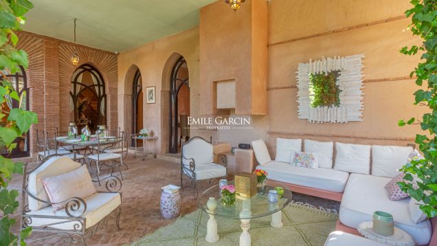 To rent - Marrakech - Moorish-style villa - Golf course development - Emile Garcin Maroc - Image 12
