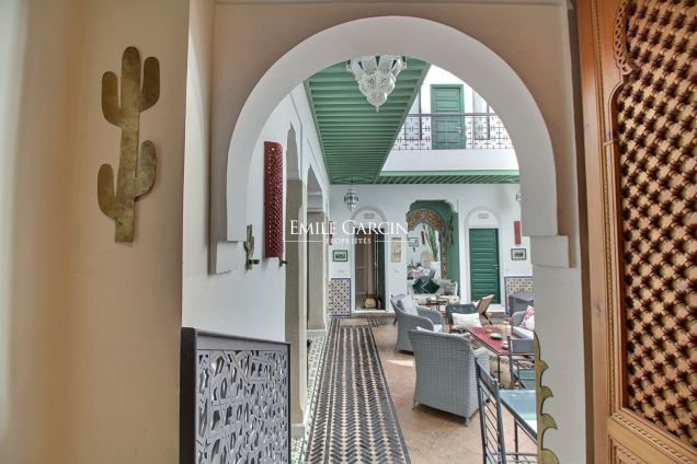 For sale - Riad - Marrakech - Bahia district - Emile Garcin Maroc - Image 1