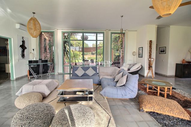 Maison de charme à vendre sur la route d'Amizmiz à Marrakech - Emile Garcin Maroc - Image 2