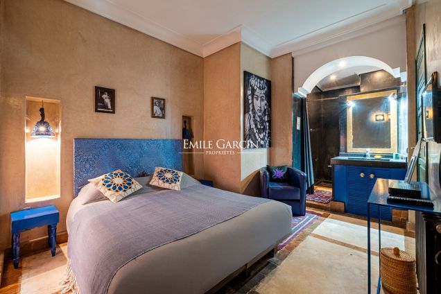 À vendre riad dans le quartier de la Bahia à  Marrakech - Emile Garcin Maroc - Image 12