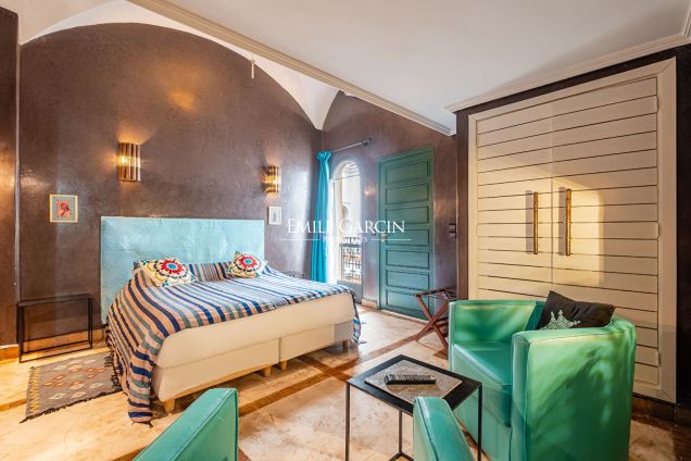 À vendre riad dans le quartier de la Bahia à  Marrakech - Emile Garcin Maroc - Image 13