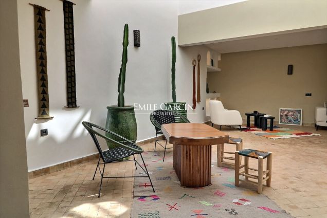 À vendre riad neuf dans le quartier de la Kasbah à Marrakech - Emile Garcin Maroc - Image 1