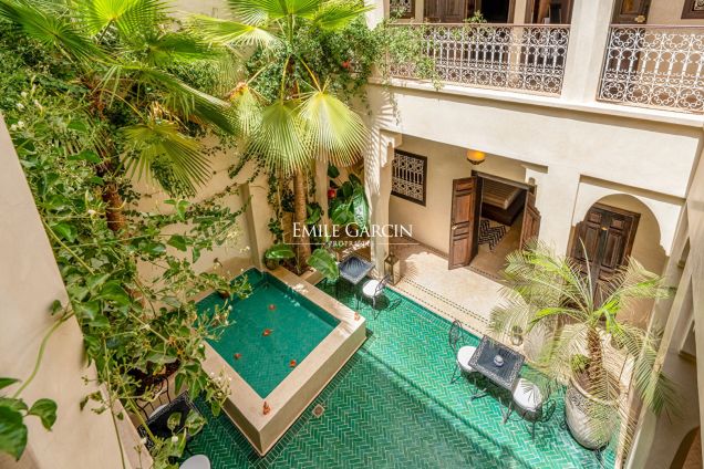 À vendre riad exceptionnel à Marrakech - Emile Garcin Maroc - Image 3
