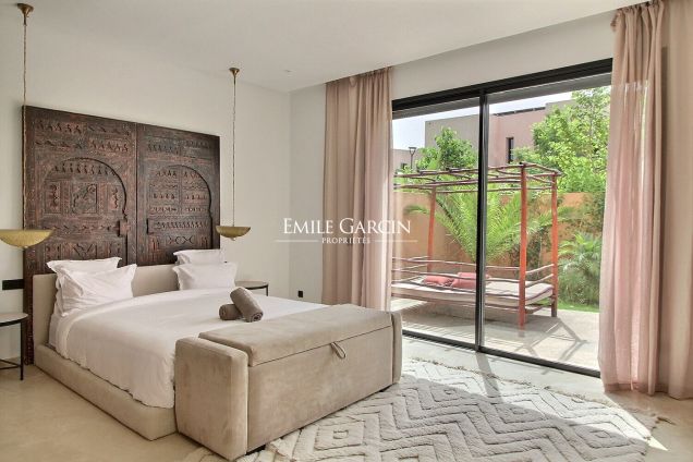 For sale - Modern villa - Private estate - Route de l'Ourika - Marrakech - Emile Garcin Maroc - Image 3