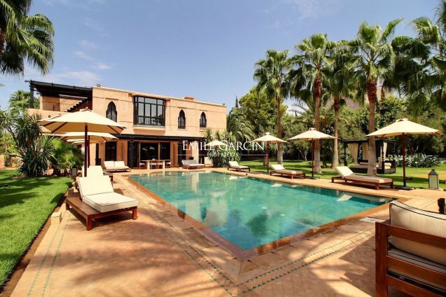 For sale - Marrakech - Villa on private estate - Emile Garcin Maroc - Image 1