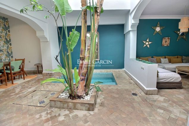 For sale - Riad - Marrakech - Dar El Bacha district - Emile Garcin Maroc - Image 2
