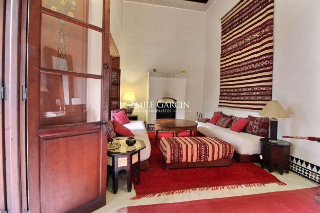 For sale - Riad - Marrakech - Douar Graoua district - Emile Garcin Maroc - Image 6