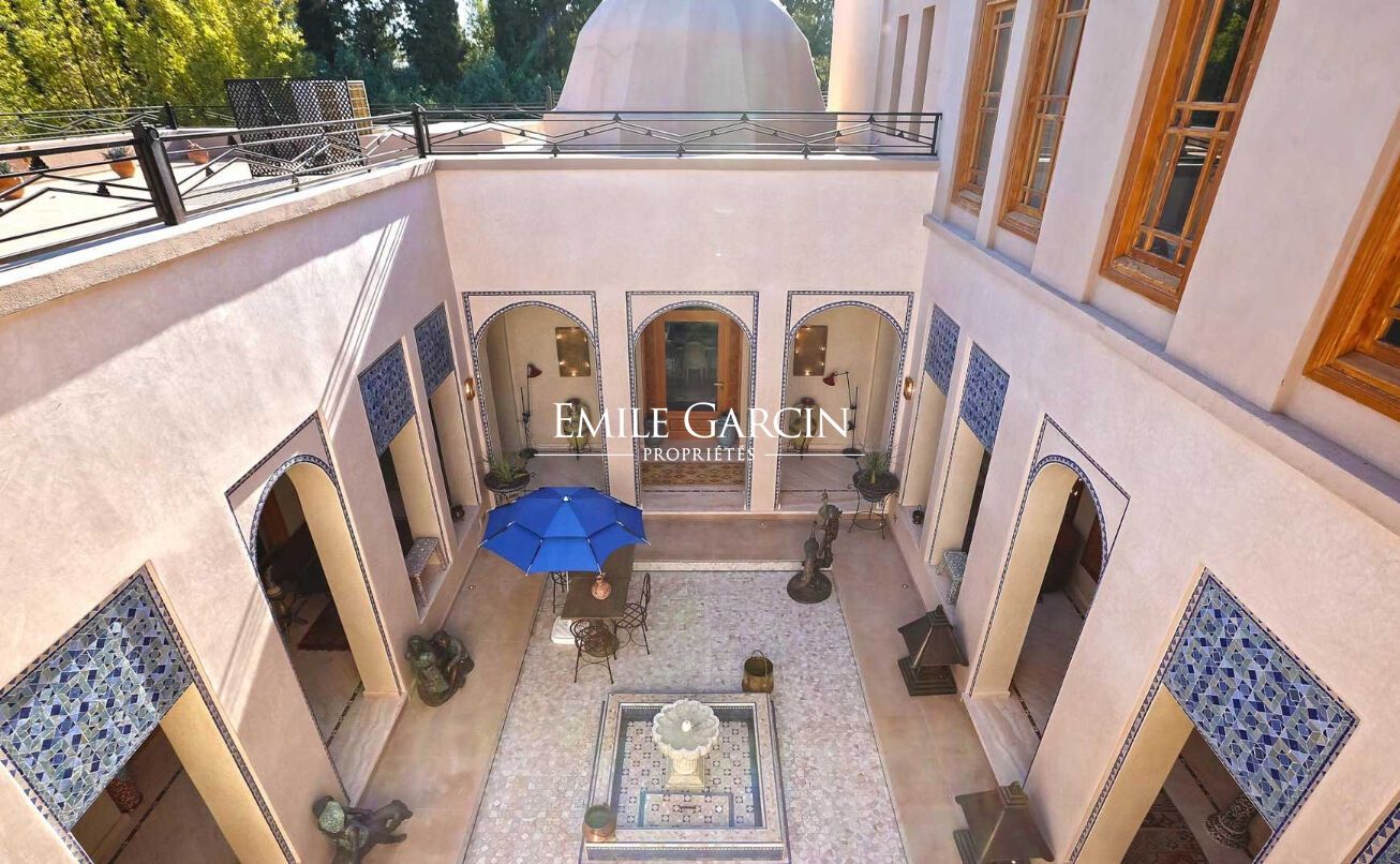 Exceptional property for sale in the Palmeraie district of Marrakech - Emile Garcin Maroc - Image 6