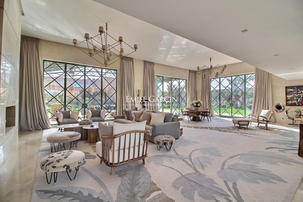 Exceptional property for sale in a private domain in Marrakech - Emile Garcin Maroc - Image 1
