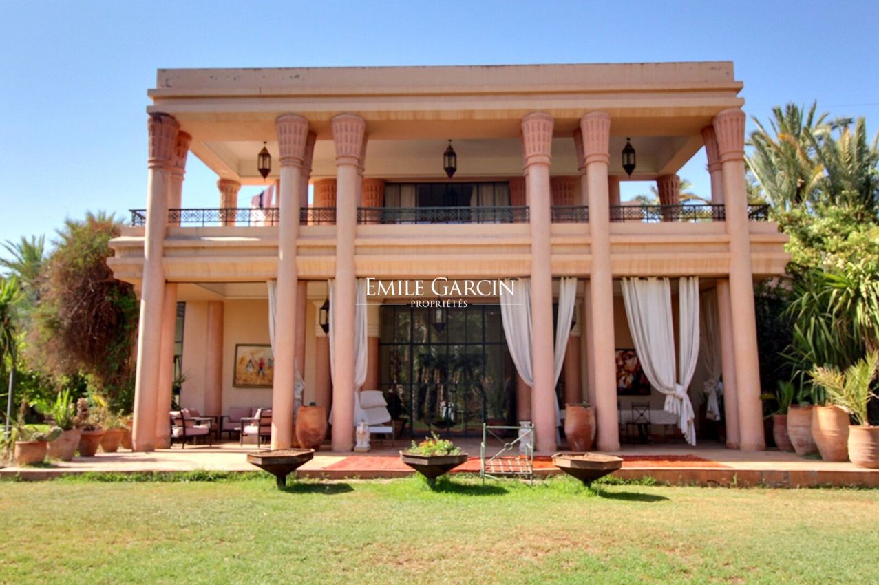 Property designed by architect Bill Willis for sale in the Palmeraie district of Marrakech - Emile Garcin Maroc - Image 3