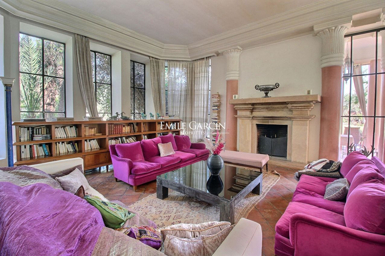 Property designed by architect Bill Willis for sale in the Palmeraie district of Marrakech - Emile Garcin Maroc - Image 6