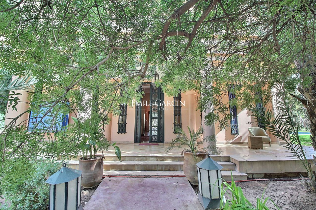 Property designed by architect Bill Willis for sale in the Palmeraie district of Marrakech - Emile Garcin Maroc - Image 9